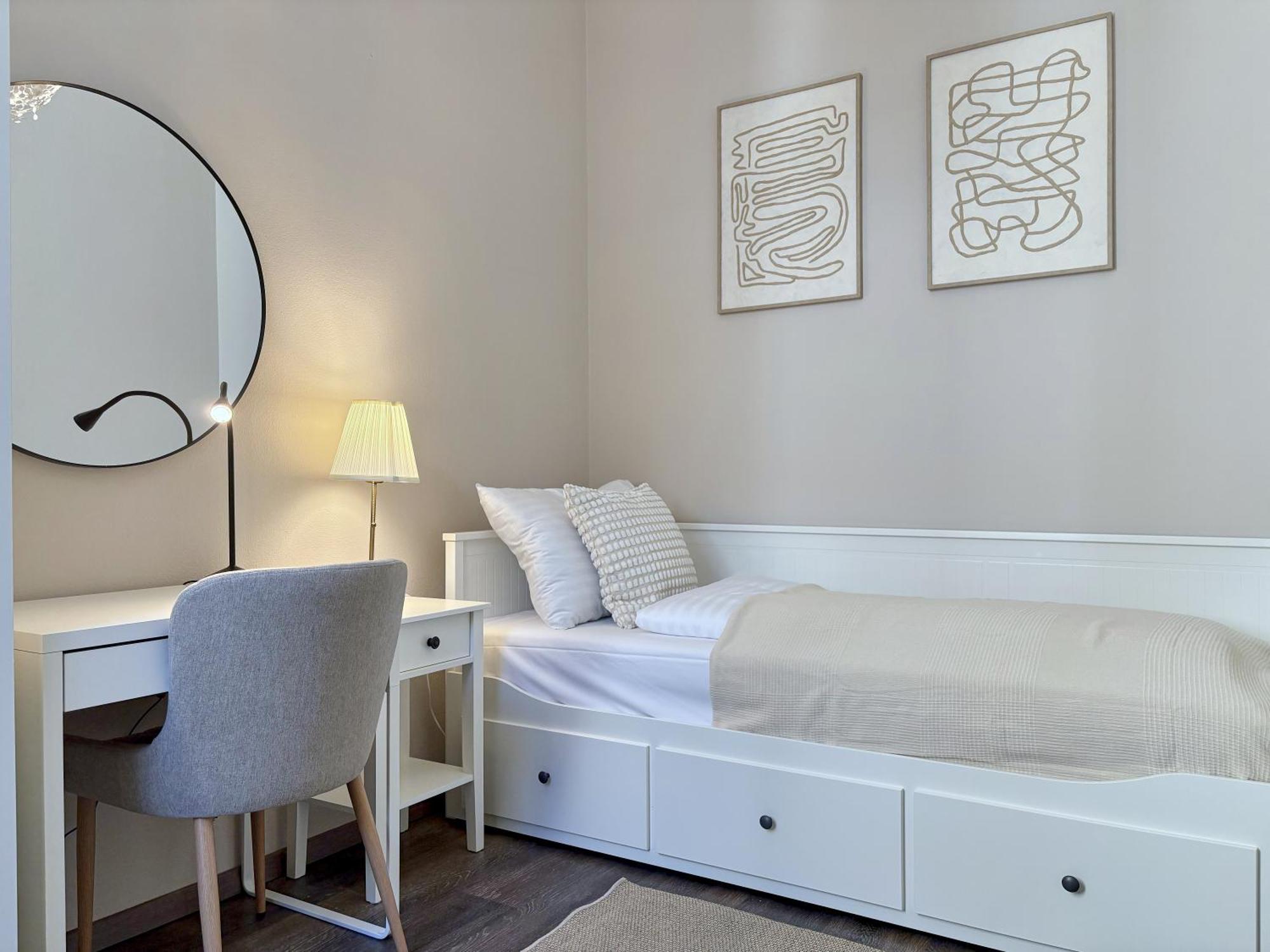 Apartamento Balkon I Close To S-bahn I 5 Minutes To Mall *